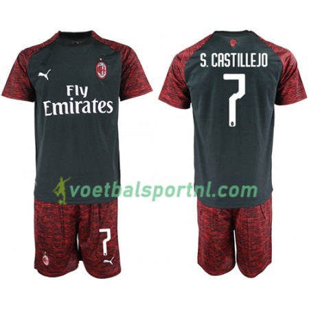 AC Milan S.Castillejo 7 Kind Third Tenue 2018-19 AC Milan S.Castillejo 7 Kind Third Tenue 2018-19